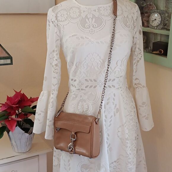 Rebecca Minkoff Mini-Mac Bag.Old Money - Picture 1 of 13